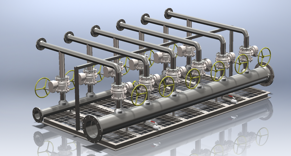 Skid and Manifold